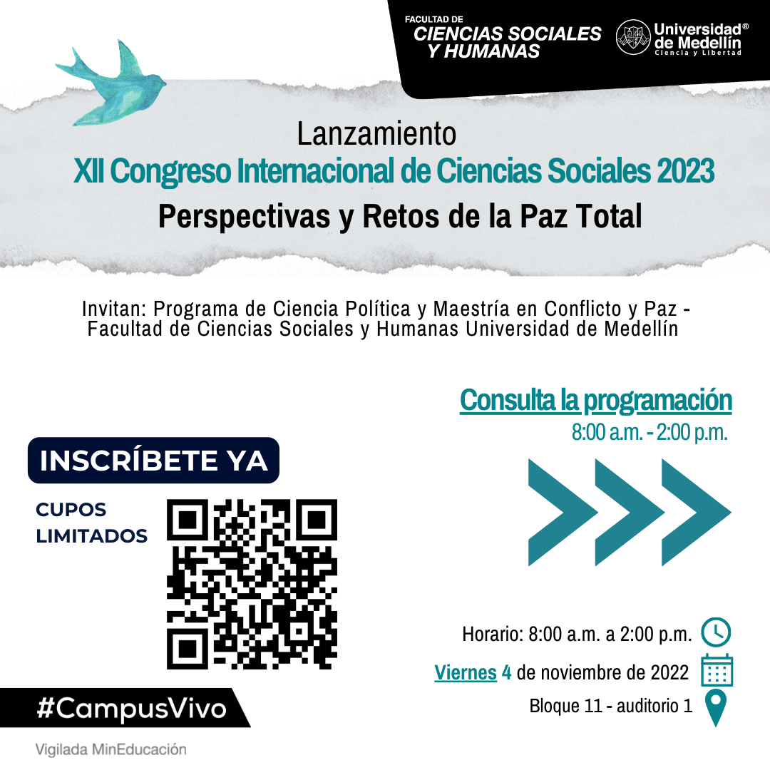 Lanzamiento XII Congreso Internacional de Ciencias Sociales 2023 ...